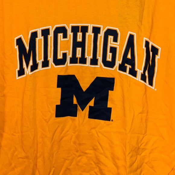 ๐๐๏ธ University of Michigan Wolverines Marquee Maize Shirt ๐๏ธ๐ - Picture 7 of 12